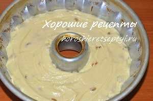 кекс з родзинками рецепт