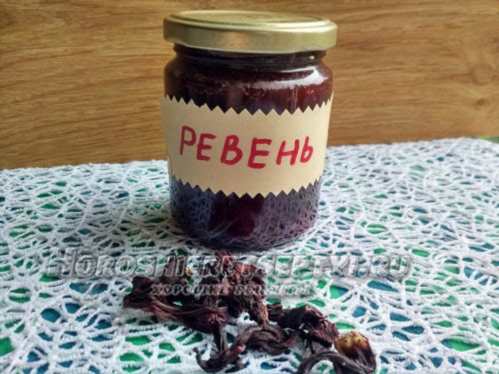 Варення з ревеню